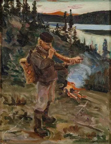 Paimenpoika Paanajärvestä