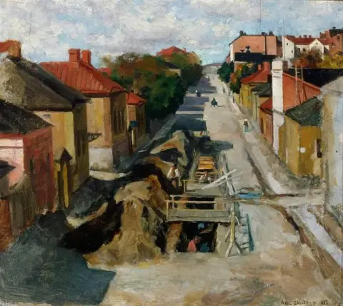 View From Fredrikinkatu 1883