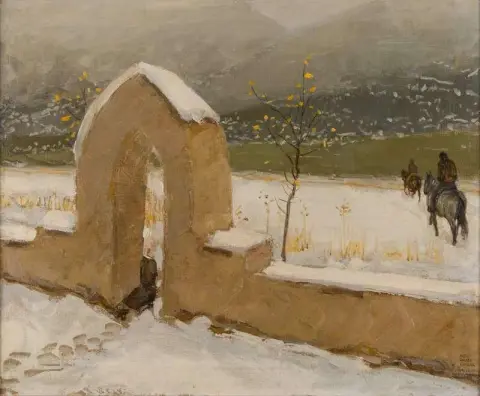 Winters landschap