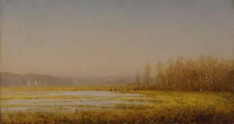 Marshes On The Hudson 1876