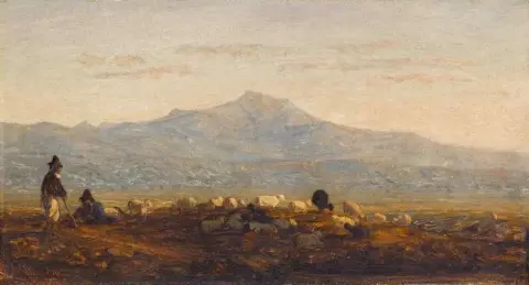 On The Roman Campagna 1856