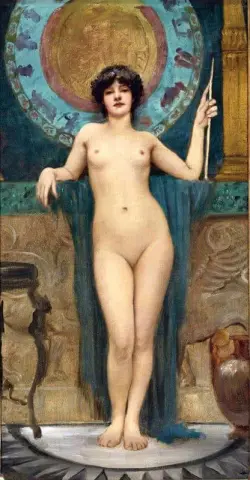 Studio di Campaspe Ca. 1896