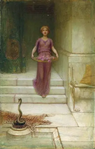 La ragazza dei fiori, 1886 circa