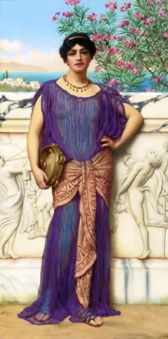 Das Tamburin-Mädchen 1906