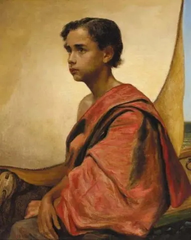 Un ragazzo su una feluca 1896