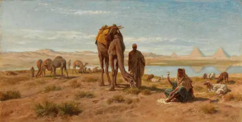 Morgen kirjassa Der Wuste Von Chun 1877