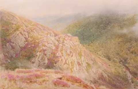 Heather Clad Hills Dartmoor 1879