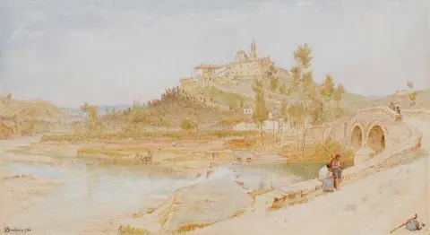 La Certosa nær Firenze 1886