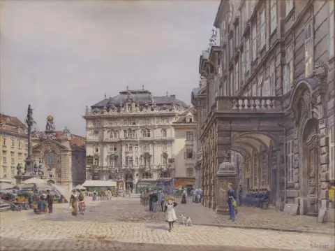 Der Platz Am Hof In Wien 1914