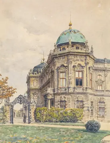 Entrance To The Upper Belvedere