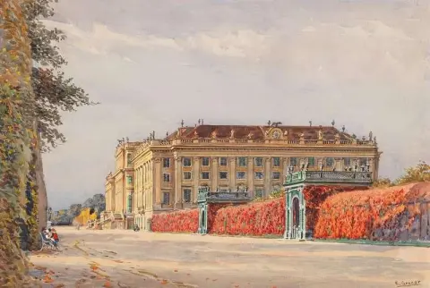 Trellis-työpaviljongit Kronprinzengartenissa