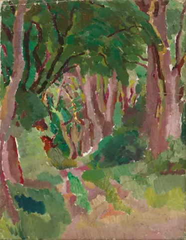 1919년 세례식을 위한 풍경 연구