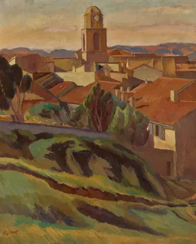 생트로페(Ca. 1921-22)의 풍경