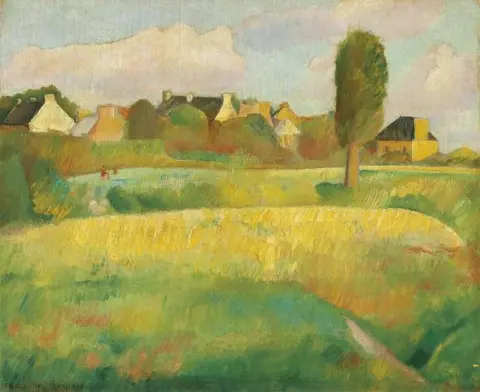 Landskap i Bretagne 1920