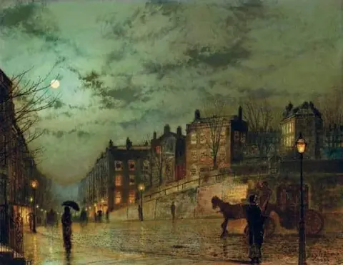 Hampstead Hill Looking Down Heath Street 1881