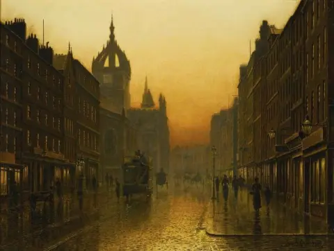 St. Giles Kathedrale Edinburgh 1895