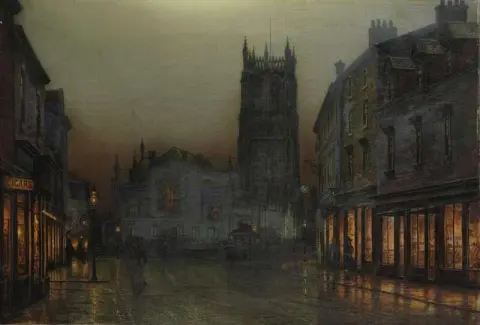 Die Pfarrkirche Leeds 1897