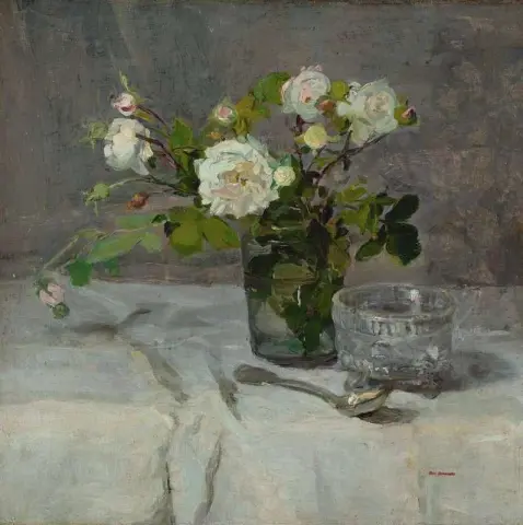 Rose in bicchiere, 1880-82 circa
