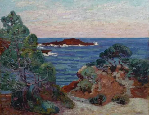 The Red Rock Agay, Califórnia, 1900