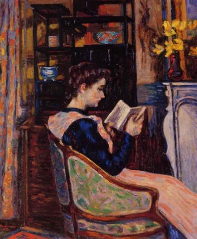Senhorita Guillaumin Reading