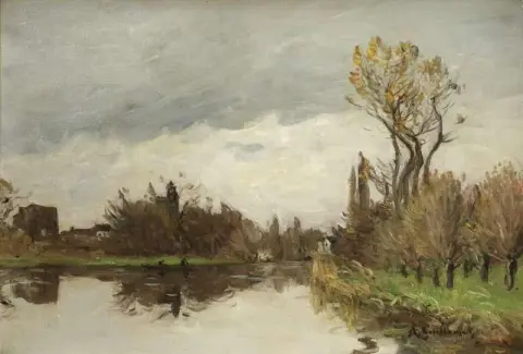 Mañana en el río Oise 1890