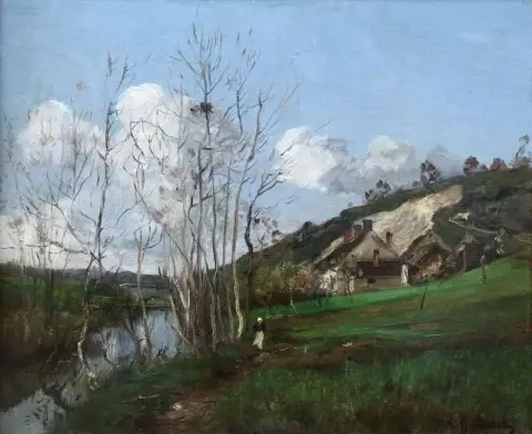 El camino a casa Ca. 1880
