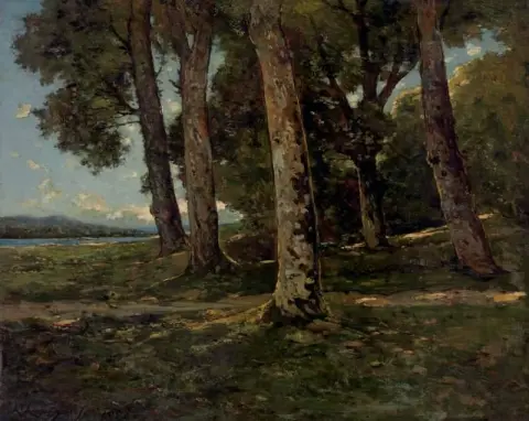Bij het meer 1908