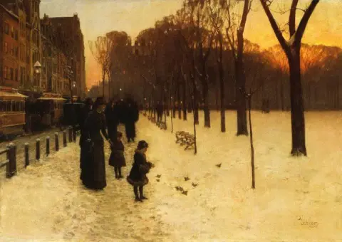 Boston Common At Twilight 1885-86