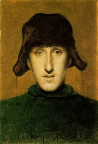 retrato de un hombre joven