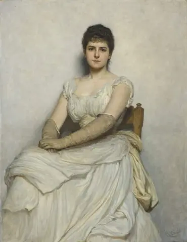 La dama de blanco