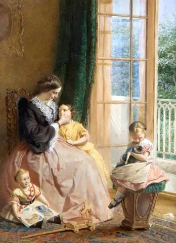 Mrs Hicks Mary Rosa And Elgar 1857