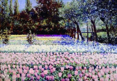 Tidlig vår i Holland ca. 1890 1905