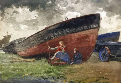 Sommerskyen 1881
