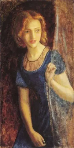 Мариана у окна, около 1860-х гг.