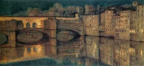 The Ponte Vecchio Florence 1867