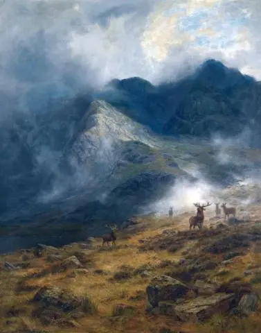 Nach der Dusche – Ein Highland Brae