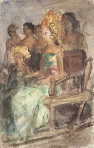 Indonesian prinsessa 1890