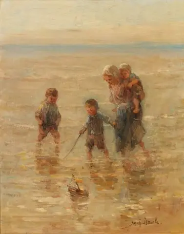Kinderen Der Zee Lapset leikkivät Surffauksessa