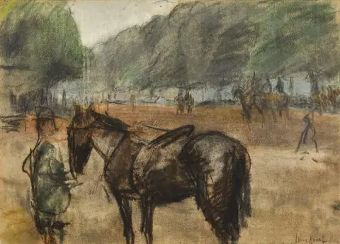 Rotten Row Hyde Park noin 1913-1915