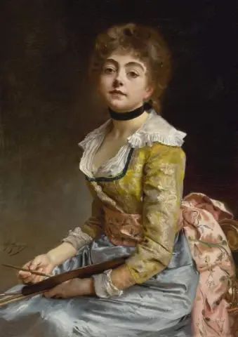 Retrato de um artista 1886
