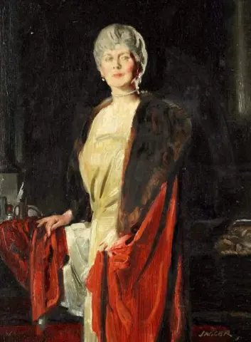 Porträttstudie av Hennes Majestät Drottning Mary