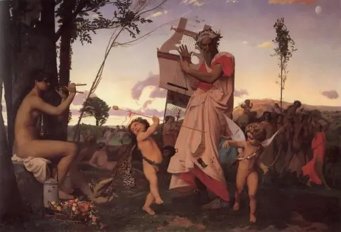 Anacreon, Bacchus en liefde