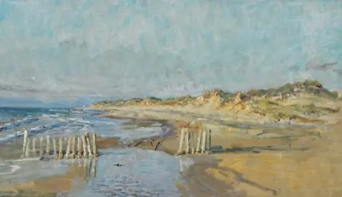 Beach At Hojen Skagen 1910