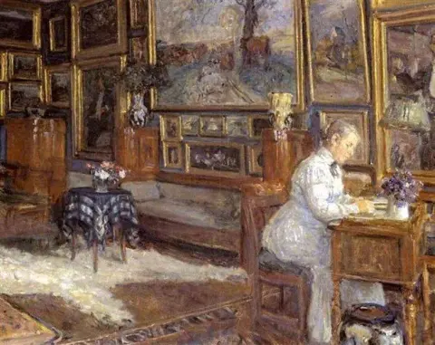 Interior From Charlottenborg Palace 1919