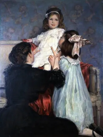Элисон, Рождество 1909 года.