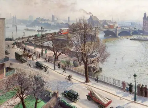 Chelsea Embankment, ca. 1935