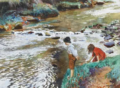 The Two Fishers Ca.1933