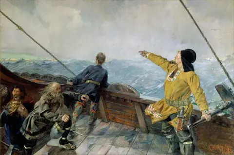 Leiv Eirikson oppdager Amerika 1893