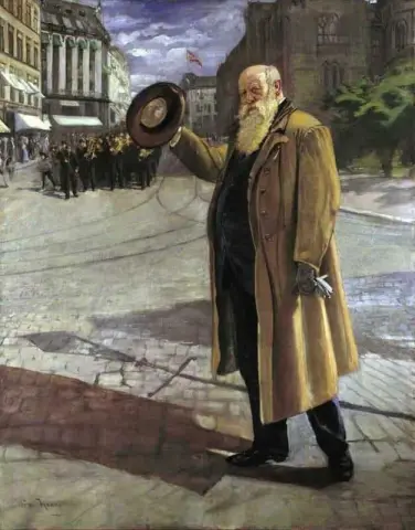 Portrett av Christian Krohg ca. 1903