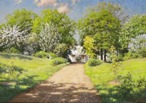 Tradgardslandskap 1907